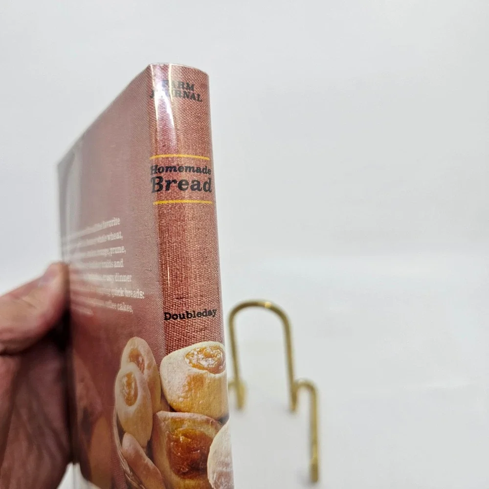 Homemade Bread by Nel B. Nicolis Cookbook Farm Journal Hardcover Dust Jacket